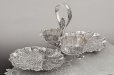 画像10: アンティークシルバー、アンティーク銀器、純銀製(925) 1897年 激レア  華やかなロココシェル型 透かし ストロベリーディッシュセット
