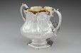 画像13: アンティークシルバー、アンティーク銀器、純銀製(925) 1845年 バーナード 特級 スクロールとお花のエングレービング　ティー&コーヒー４点セット (13)