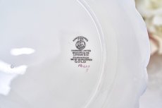 画像15: アンティーク陶磁器　c.1900　ジョージ・ジョーンズ デザートプレート6枚＆デザートボウル2個セット (15)