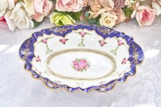 画像9: アンティーク陶磁器　c.1900　ジョージ・ジョーンズ デザートプレート6枚＆デザートボウル2個セット (9)