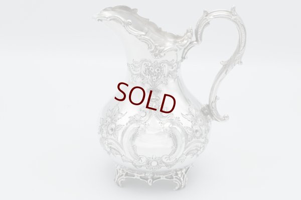 画像15: アンティークシルバー、アンティーク銀器、純銀製(925) 1883年 Martin, Hall 製作 特級 ヴィクトリアンロココ /ルイスタイル ティー＆コーヒーセット