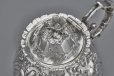 画像7: アンティークシルバー、アンティーク銀器、純銀製(833) オランダ製　1900年前後 ロココスタイル　エンジェルの彫刻　バチェラーサイズティー３点セット (7)
