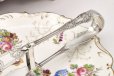 画像3: アンティークシルバー、アンティーク銀器、純銀製(925) 1910年繊細な透かし細工　クイーンズパターンハンドル　サービングトング (3)
