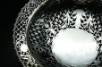 画像5: アンティークシルバー、アンティーク銀器　純銀製（925）1909年　特級　繊細なスクロール透かし細工が見事なフルーツ/ブレッドバスケット