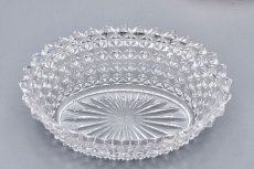 画像8: アンティークシルバー アンティーク銀器 シルバープレート製  c.1890 葉模様の装飾　蓋付きハンドカットクリスタルグラス　バターディッシュ (8)