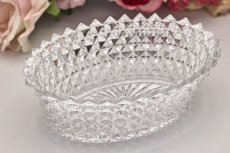 画像9: アンティークシルバー アンティーク銀器 シルバープレート製  c.1890 葉模様の装飾　蓋付きハンドカットクリスタルグラス　バターディッシュ (9)