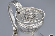画像10: アンティークシルバー、アンティーク銀器　純銀製(925)1868年 アカンサス、ケルティック紋様　鏡面の美しいバチェラー/ブレックファースト ティー＆コーヒーセット　　 (10)