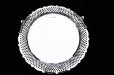 画像7: アンティークシルバー、アンティーク銀器　純銀製(925) 1912年　薔薇のガーランドと透かしボーダー　26.5cmサルヴァ