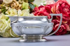 画像6: アンティークシルバー、アンティーク銀器 純銀製(925) 1912年 Walker & Hall アールヌーボー バチェラーサイズ ティーセット (6)