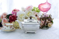 画像11: アンティークシルバー、アンティーク銀器、純銀製(925)ジョージ3世 1808年　ハーフフリューテッドティーポット (11)