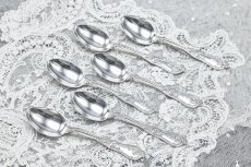 画像5: アンティークシルバー、アンティーク銀器  純銀製（925）1897年 ヴィクトリアン　コーヒースプーン6本 セット  (5)