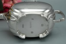 画像14: ヴィンテージ　純銀製(925) 1960/1961年 マッピン＆ウェッブ　アールデコスタイル ティー＆コーヒーセット　　 (14)