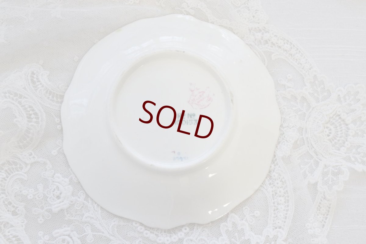 画像8: アンティーク陶磁器 ハマースレイ　ドレスデンスプレイズ 美しいハンドペイント　金彩とフローラルブーケ　ティータイムセレクションセット　 (8)