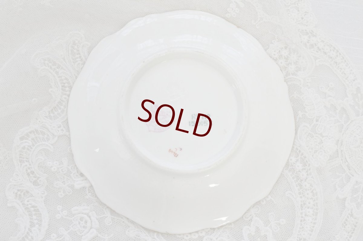 画像19: アンティーク陶磁器 ハマースレイ　ドレスデンスプレイズ 美しいハンドペイント　金彩とフローラルブーケ　ティータイムセレクションセット　 (19)