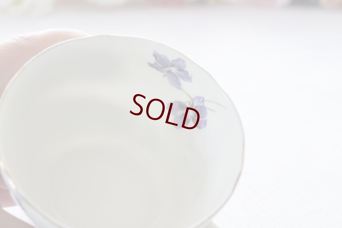 画像5: アンティーク陶磁器 ハマースレイ　ヴィクトリアンバイオレット　カップ＆ソーサー その２ (5)