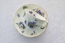画像10: アンティーク陶磁器 ハマースレイ　ヴィクトリアンバイオレット　カップ＆ソーサー (10)