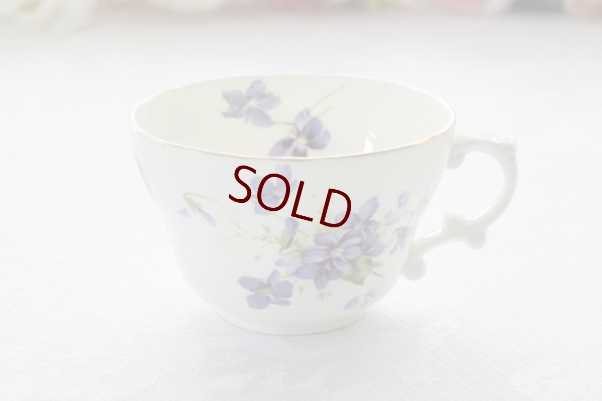 画像2: アンティーク陶磁器 ハマースレイ　ヴィクトリアンバイオレット　カップ＆ソーサー その２ (2)