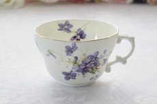 画像2: アンティーク陶磁器 ハマースレイ　ヴィクトリアンバイオレット　カップ＆ソーサー その２ (2)