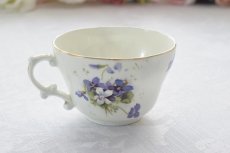 画像4: アンティーク陶磁器 ハマースレイ　ヴィクトリアンバイオレット　カップ＆ソーサー その２ (4)