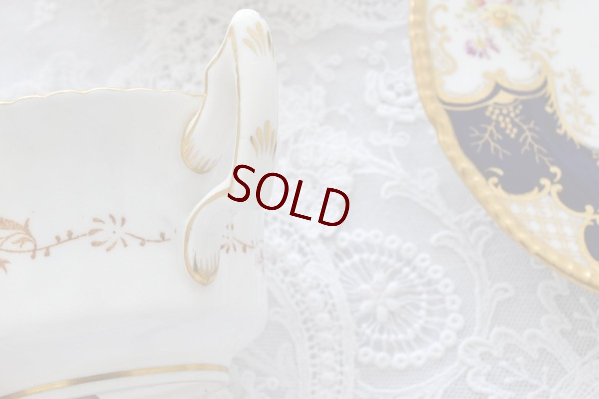 画像6: 一ランク上のアンティーク陶磁器  コールポート　バットウィング トリオセット (6)