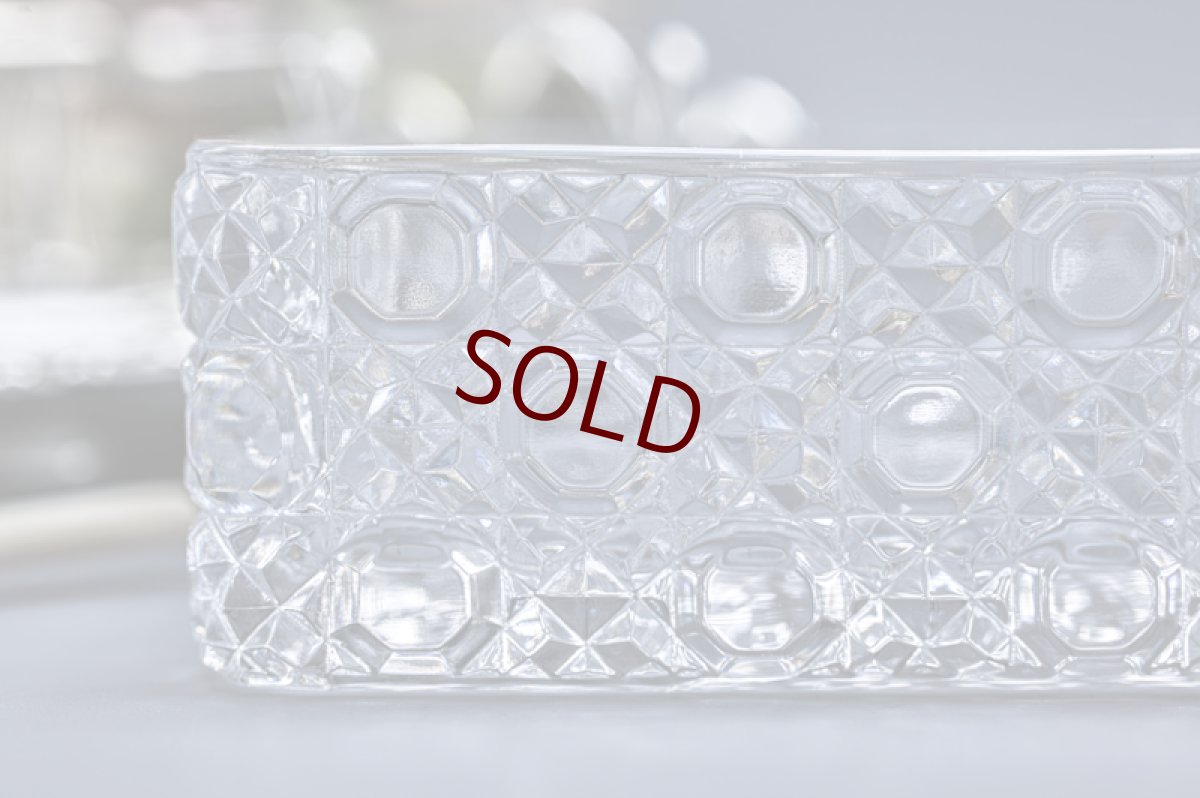 画像8: アンティークシルバー アンティーク銀器 シルバープレート製  ロココスタイル　蓋付きハンドカットクリスタルグラス　バターディッシュ (8)