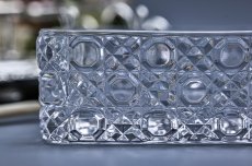 画像8: アンティークシルバー アンティーク銀器 シルバープレート製  ロココスタイル　蓋付きハンドカットクリスタルグラス　バターディッシュ (8)