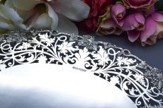 画像3: アンティークシルバー、アンティーク銀器、純銀製(925)　スクロールと葡萄の透かし細工 センターピース (3)