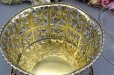 画像7: アンティークシルバー、アンティーク銀器、純銀製(925) 1920年 ハンドカットピアスワーク透かし細工、お花と葡萄の装飾　ポプリバスケット