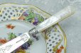 画像5: アンティークシルバー、アンティーク銀器純銀製（925）1883年　白蝶貝ハンドル　ヴィクトリアンデザイン　ペア バターナイフセット