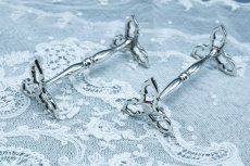 画像3: アンティークシルバー、アンティーク銀器、純銀製(925)　1912 年制作　カトラリー レスト ペアセット (3)