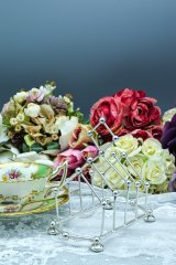 アンティークシルバー　アンティーク銀器　純銀製{925) 1905年 Christopher Dresser スタイル トーストラック