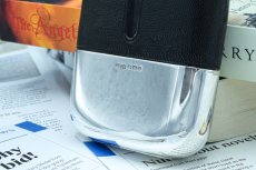 画像5: アンティークシルバー、アンティーク銀器、純銀製(925) 1898年 シルバー&レザー ヒップフラスク (5)