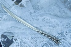 画像7: ヴィンテージシルバー、1994年　手鍛造　レターオープナー (7)