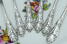 画像3: アンティークシルバー 、アンティーク銀器、シルバープレート製　1920-30年前後　コーヒースプーン6本セット (3)