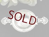 画像: 　透かし彫り　Mappin & Webb　マッピン＆ウェッブ　純銀 ティーストレイナー