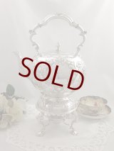 画像: 特級品 ヴィクトリアン　ロココ Martin, Hall & Co. 、ティーケトル＆スタンド