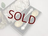 画像: ヴィクトリアン ロココ マッピン＆ウェッブ　金鍍金　サービングスプーンセット