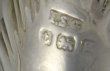 画像9: 純銀製（925）1906年　　金鍍金　シェル型ボウル　ティースプーンセット