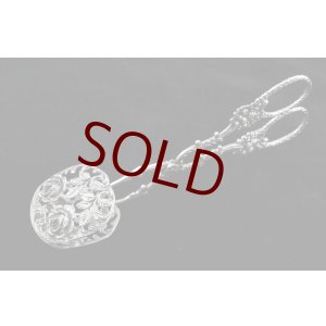 画像: 純銀製（835）　ドイツ　薔薇の透かし細工　美装飾　ペイストリートング