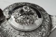 画像8: 純銀製（925）ジョージアン　1823年バーナード制作、お花のチェイシング　手作り　ティーポット
