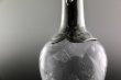画像7: 純銀製（925）1874年 Martin, Hall & Co.  エッチング　グラス　クラレットジャグ/ウォータージャグ