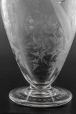 画像11: 純銀製（925）1874年 Martin, Hall & Co.  エッチング　グラス　クラレットジャグ/ウォータージャグ