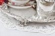 画像7: シルバープレート製　ヴィクトリア時代中期　手作り鋳金細工透かしボーダー、ハンドエングレービング　特級　サルヴァ