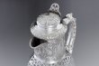 画像9: 純銀製（925）1901年　特級　ウェッブスタイル インタリオ　エングレービング　クリスタルグラス　クラレットジャグ 