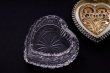 画像3: 純銀製(925) 1903年ハート形 ハンドカットクリスタルグラス　ジュエリーボックス