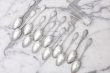 画像13: アンティークシルバー、c.1890　フランス製　純銀製ファーストミネルヴァ　ディナーカトラリー85ピースセット