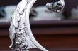 画像11: アンティークシルバー、純銀製（925）1902年　特級品　エルキントン　手作業の鋳金透かし細工　貴族の館の花入れ（ジャーディニエール）/フルーツバスケット