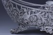 画像8: アンティークシルバー、純銀製（925）1902年　特級品　エルキントン　手作業の鋳金透かし細工　貴族の館の花入れ（ジャーディニエール）/フルーツバスケット