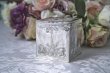 画像1: アンティークシルバー、アンティーク銀器、純銀製（925）1900年 希少 アールヌーボー　ティーキャディー