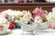 画像9: アンティークシルバー、アンティーク銀器、純銀製(925)　1899年、1900年　ロココスタイル　お花とスクロールの打ち出し彫刻　ペア ソースボートセット